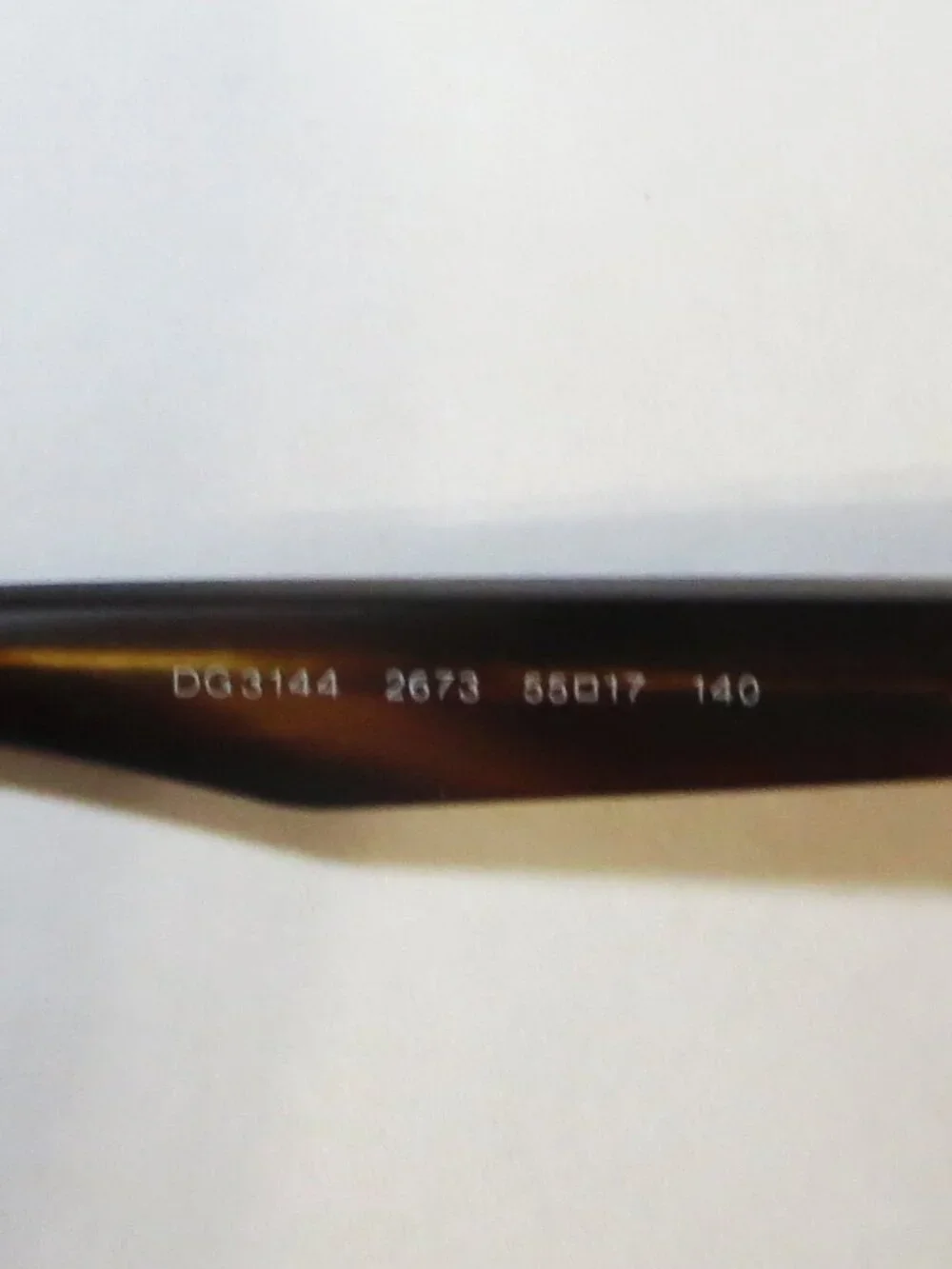 Dolce & Gabbana Eye Glasses DG 3144 Tortise Shell Like Frames With Case Unisex